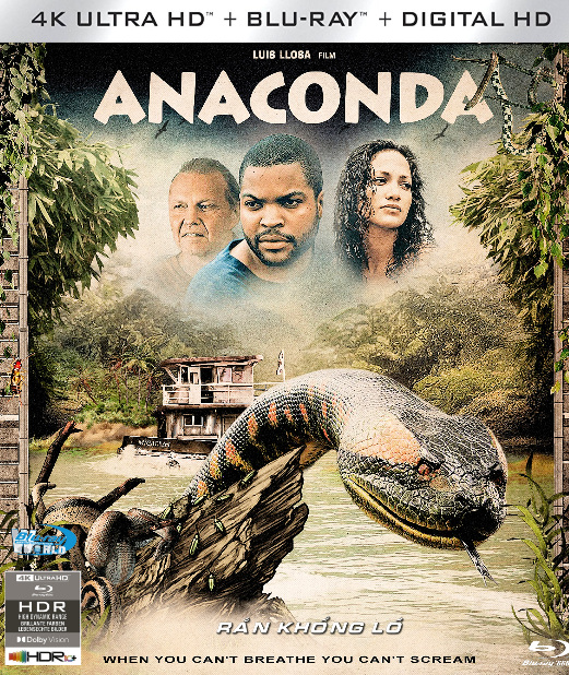 4KUHD-1096.ANACONDA 1997  RẮN KHỔNG LỒ  4K66G  (TRUE- HD 7.1 DOLBY ATMOS - DOLBY VISION) USA